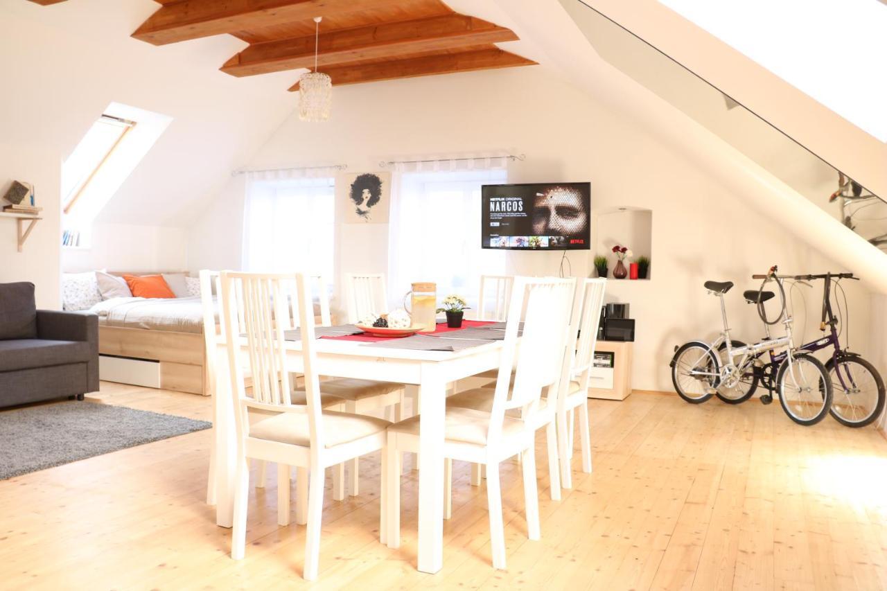 Old Town Charles Apartments Ceske Budejovice Ngoại thất bức ảnh